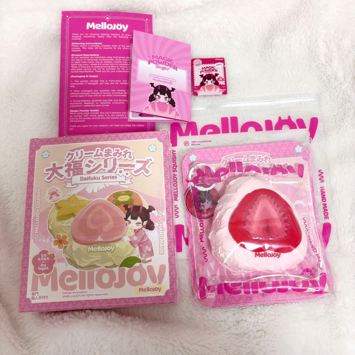 Mellojoy 大福 ストロベリー いちご｜Yahoo!フリマ（旧PayPayフリマ）
