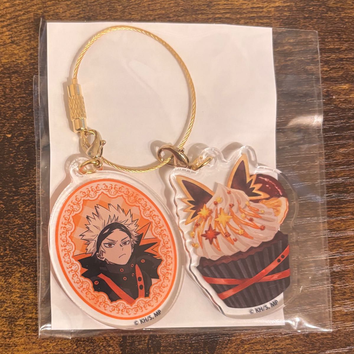 爆豪勝己 オープンスクール A賞 2連ワイヤーチャーム カップケーキ