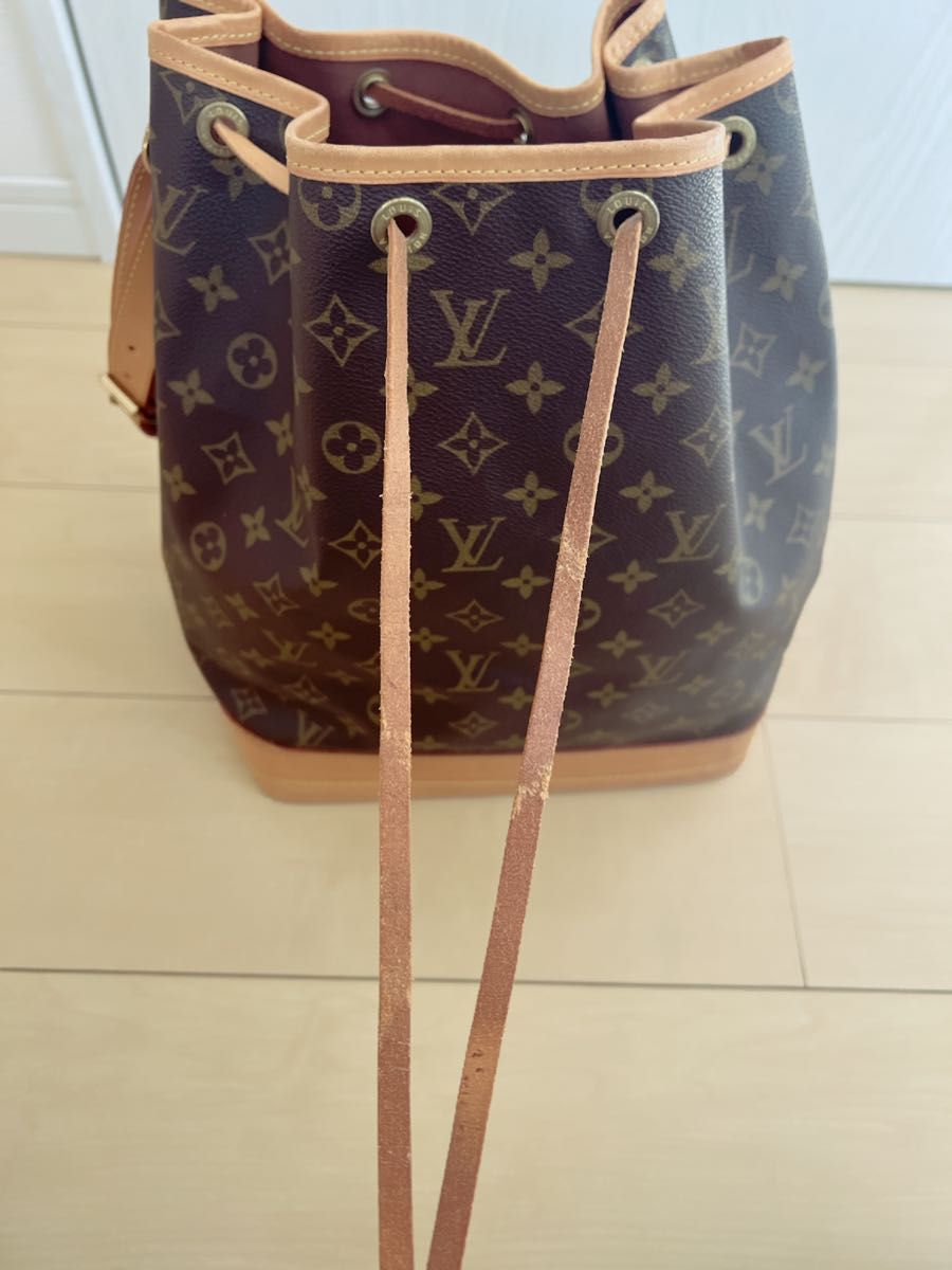 ルイヴィトン LOUIS VUITTON モノグラム ノエ 巾着型 ショルダーバッグ