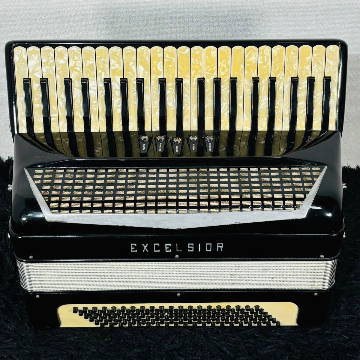 エキセルシァー No 400 アコーディオン 41鍵 120ベース 蛇腹楽器