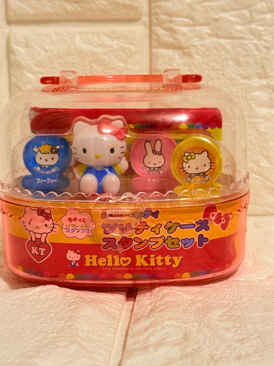 当時物】ハローキティ スタンプセット 未使用 昭和レトロ サンリオ