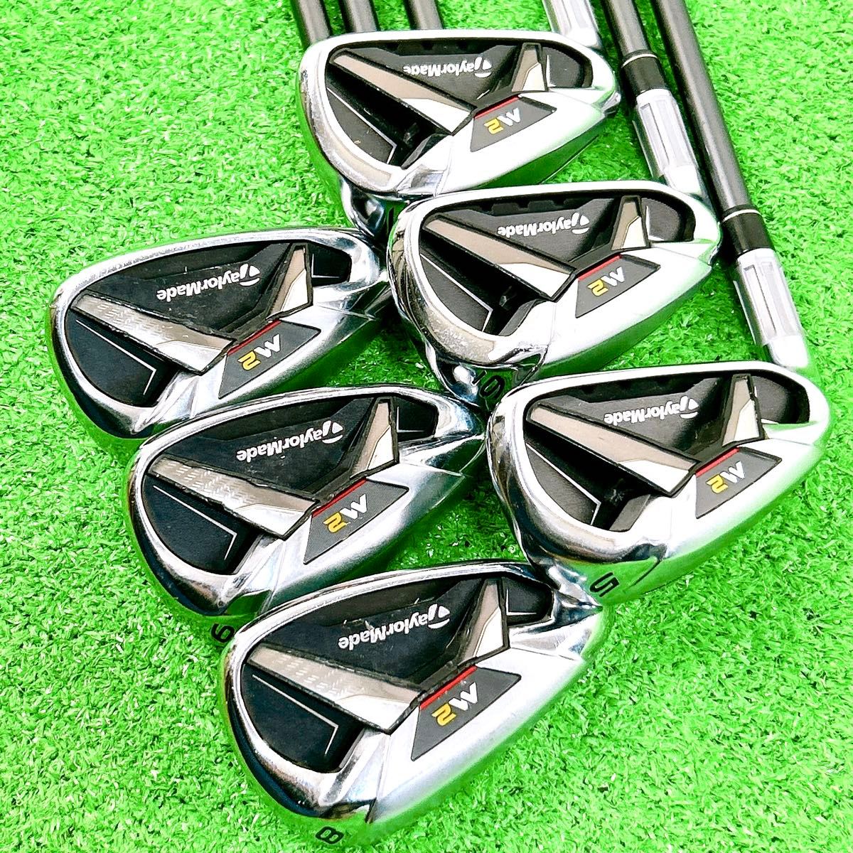 左利き レフティ】テーラーメイド M2 メンズアイアン 5本 S 初心者