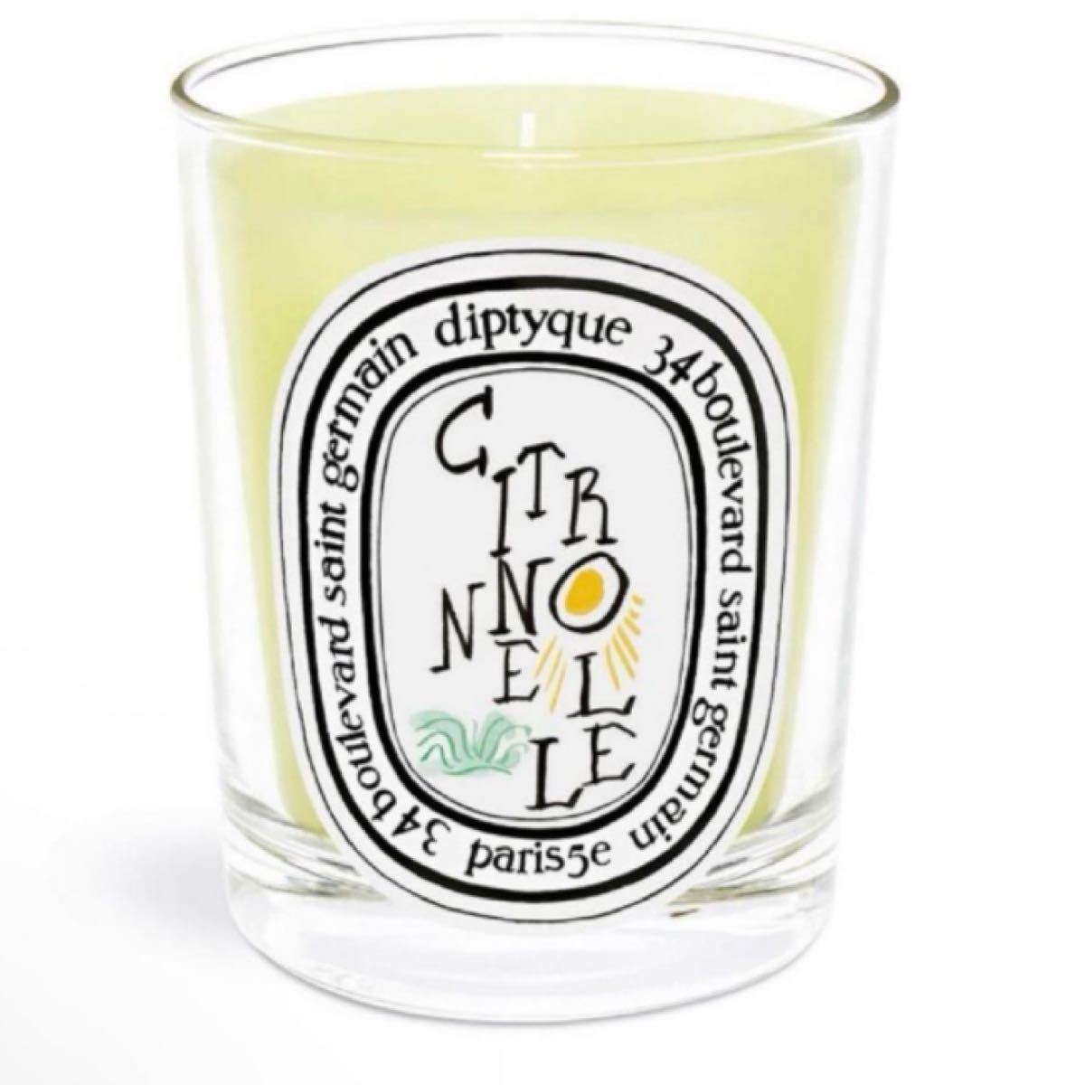 diptyque ディプティック シトロネル キャンドル 190g｜Yahoo!フリマ