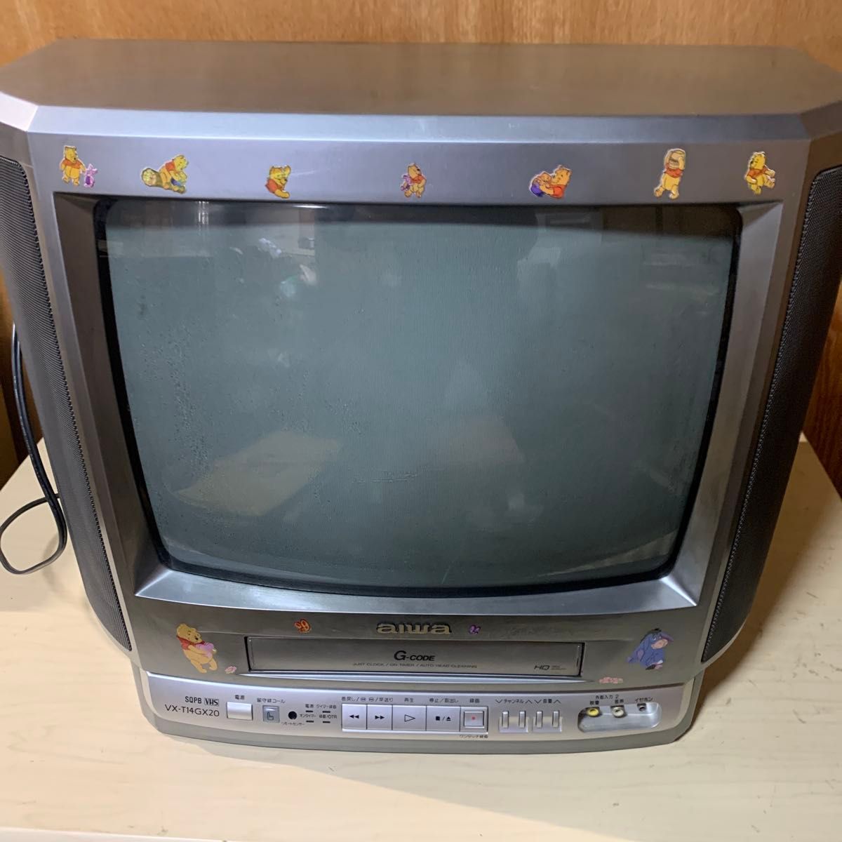 AIWA VX-T14GX20 ブラウン管テレビ テレビデオ 98年製 14インチ｜Yahoo
