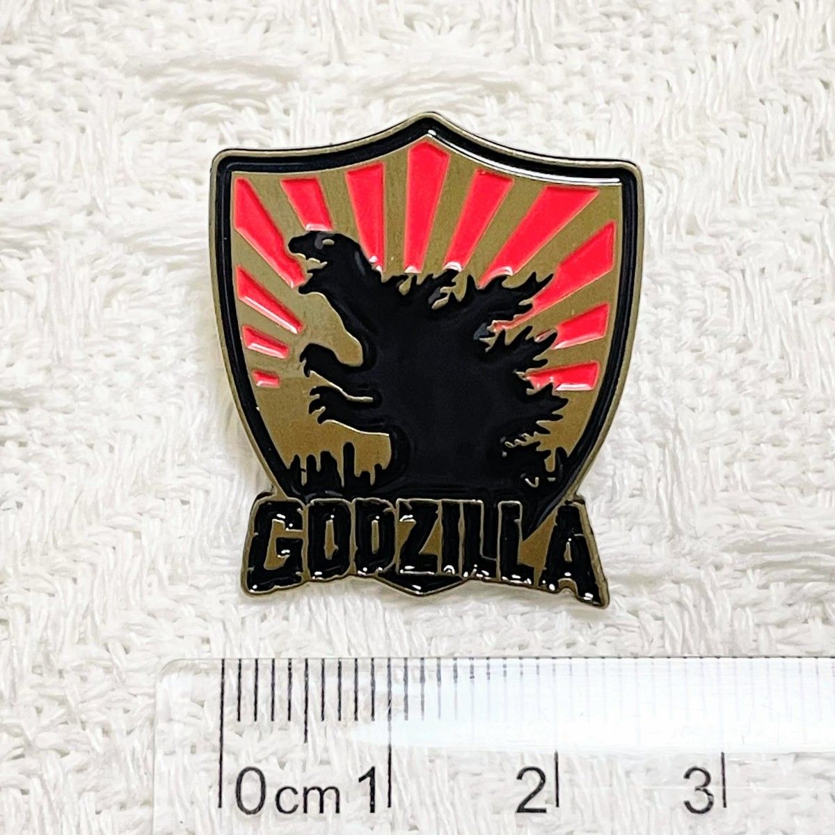 ゴジラ GODZILLA ピンバッジ ピンバッヂ ピンバッチ ピンズ ブローチ