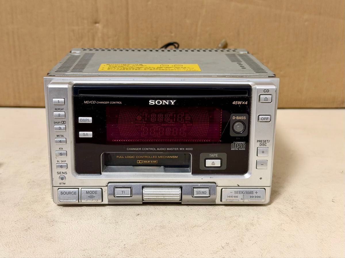 SONY WX-4000 2DIN オーディオ ソニー ジャンク｜Yahoo!フリマ（旧