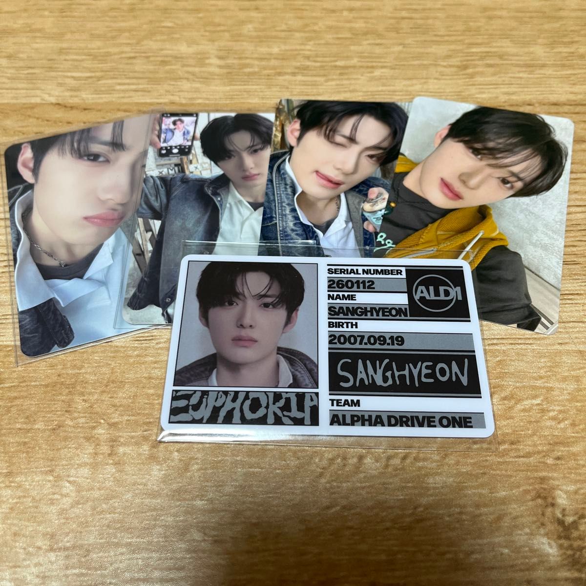 ALD1 サンヒョンFREAK ALARM トレカIDカード コンプタワレコ特典