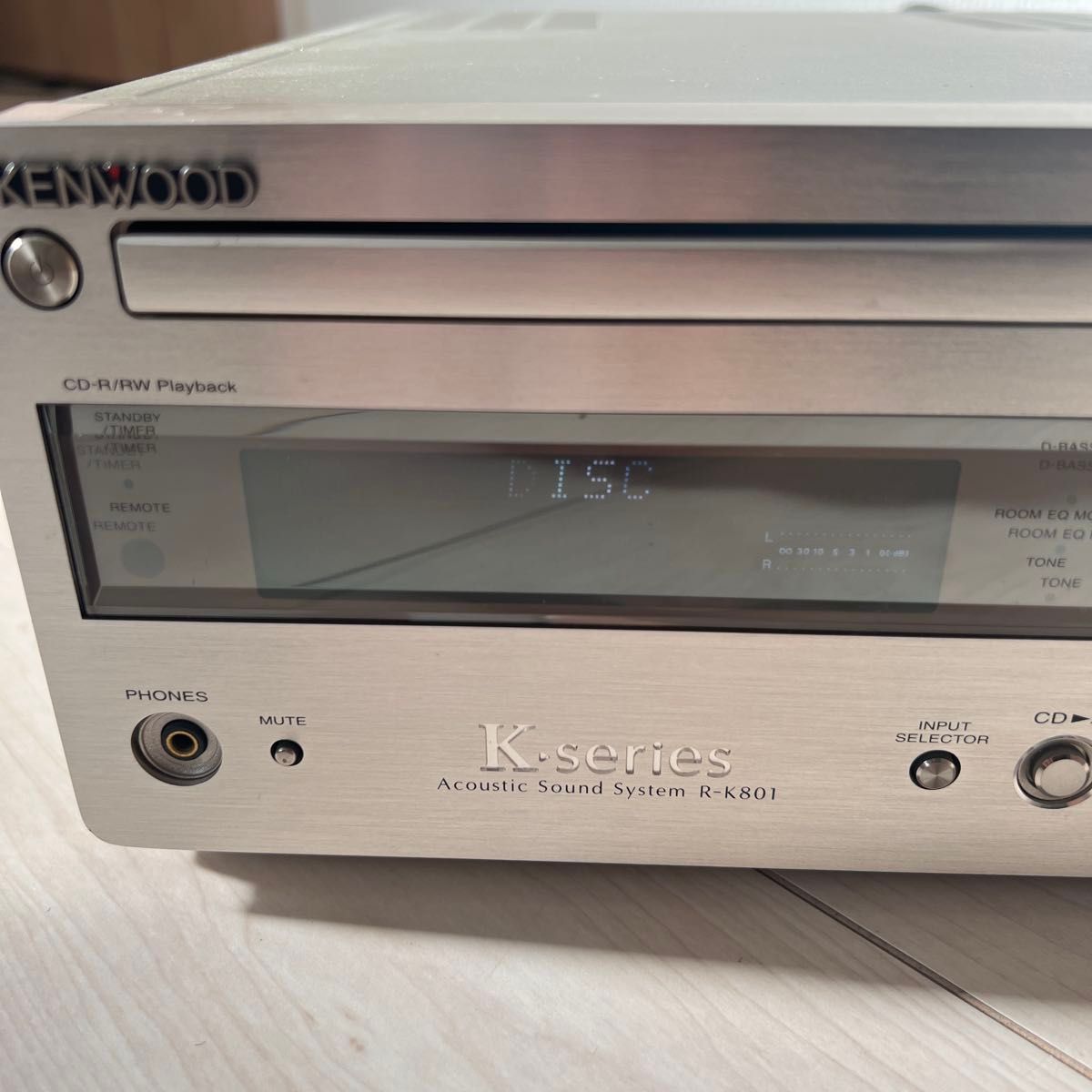 KENWOOD R-K801 CDレシーバー 2006年製 シルバー｜Yahoo!フリマ（旧
