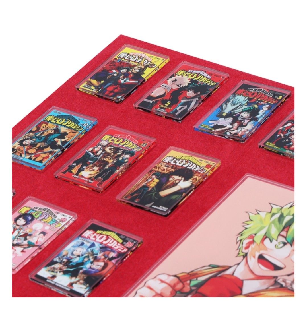 新品】僕のヒーローアカデミア 額装 全巻 アクリルピンズセット