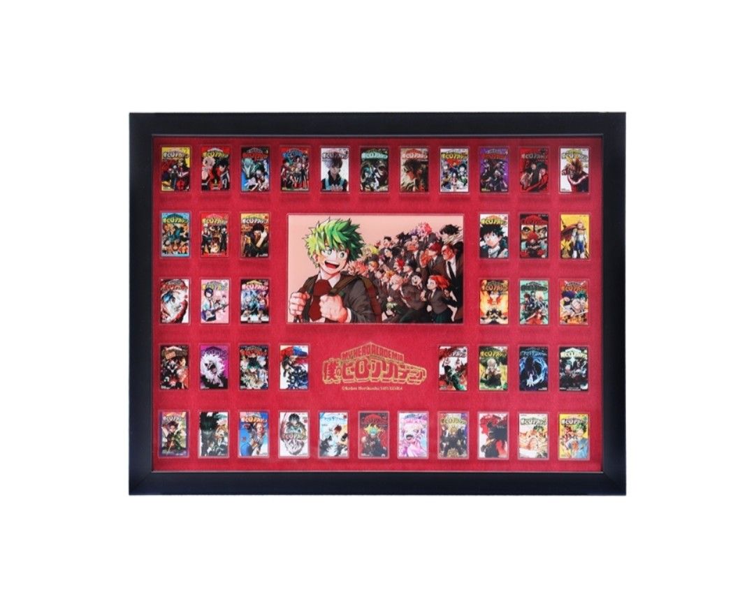 新品】僕のヒーローアカデミア 額装 全巻 アクリルピンズセット