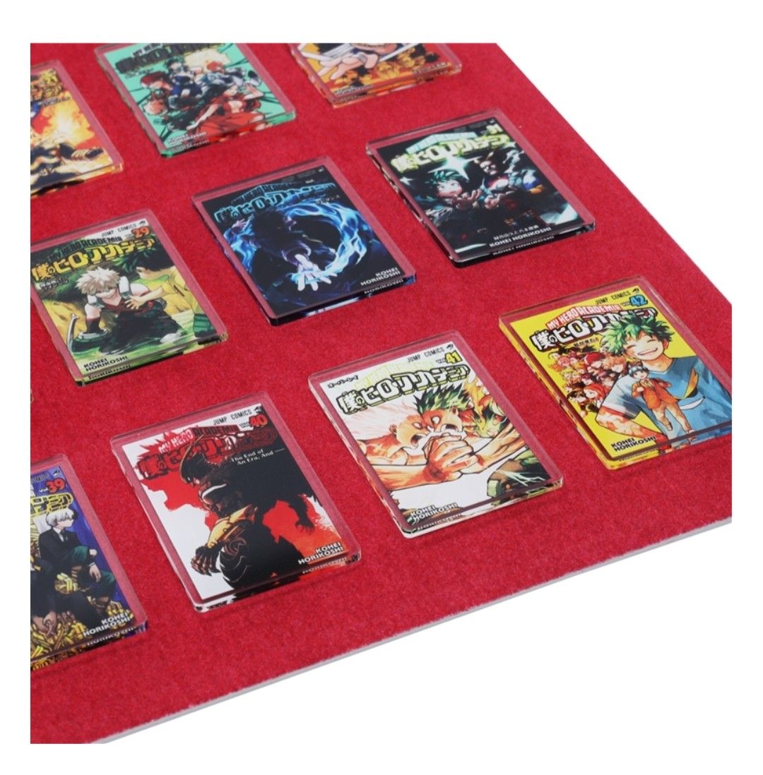 新品】僕のヒーローアカデミア 額装 全巻 アクリルピンズセット