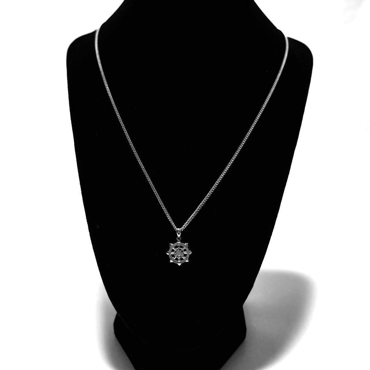 未使用】真如苑 真言宗総本山伝燈苑 仏法輪 シルバー 純銀 S1000