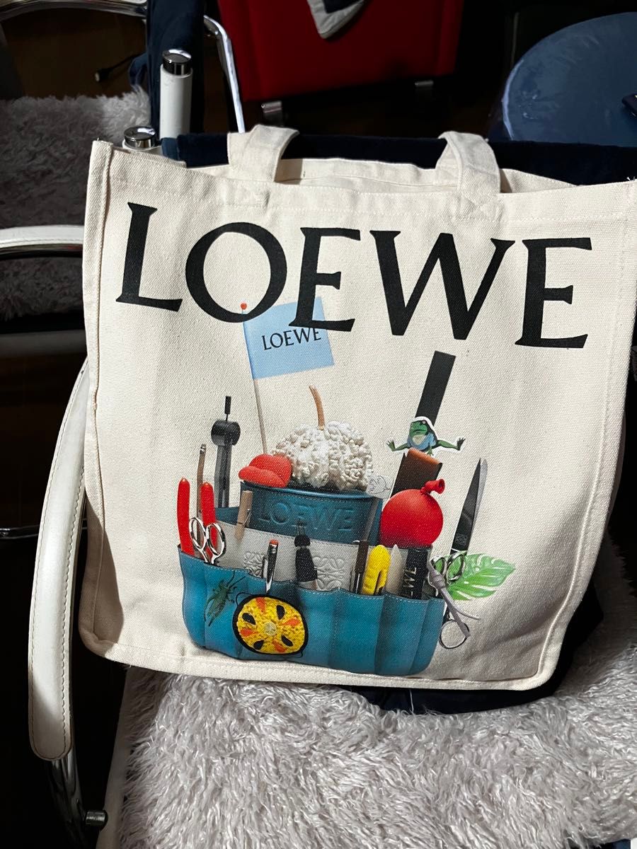 LOEWE ロエベ CRAFTED WORLD トートバッグ エコバッグ ノベルティ