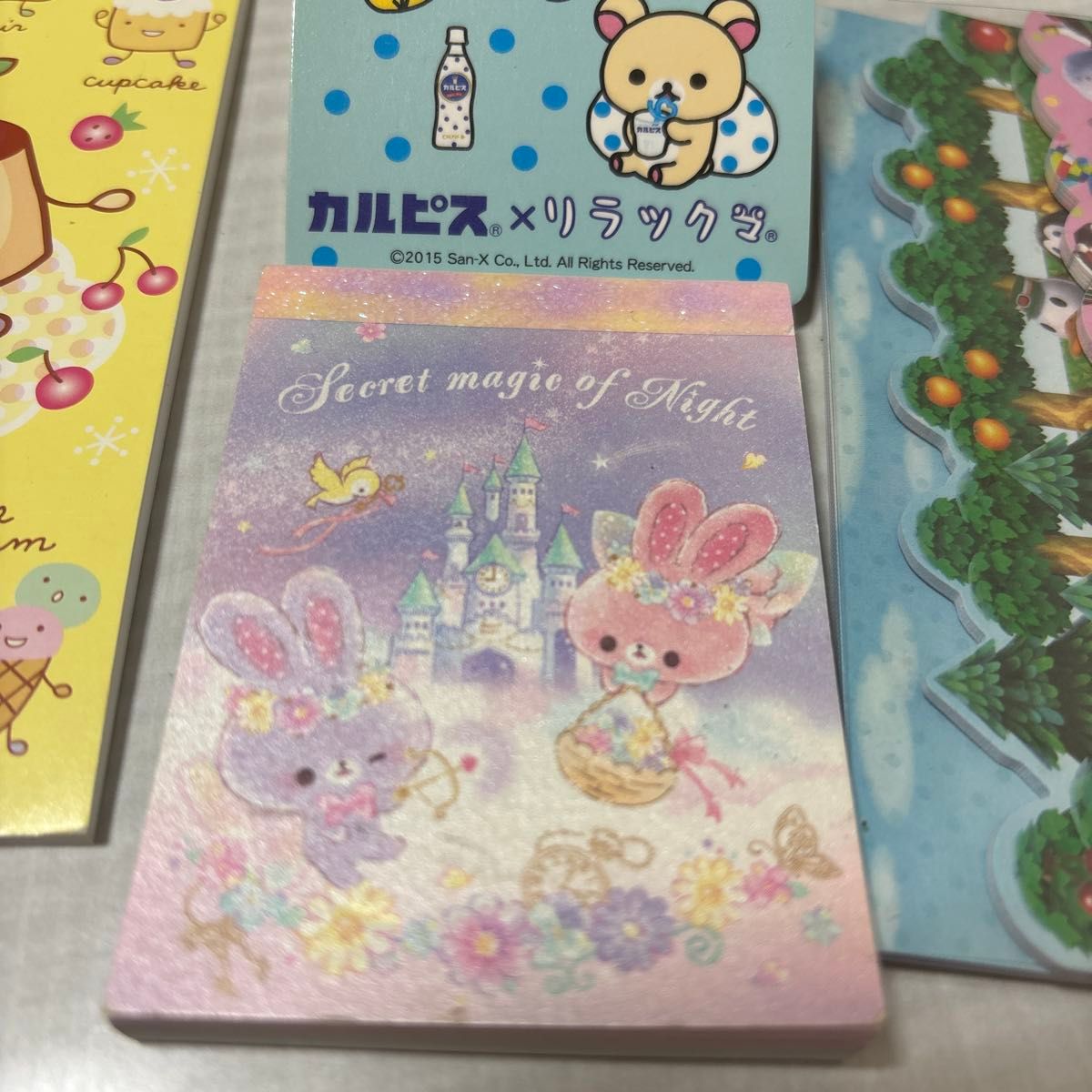 ラビラビクリーム メモ帳 平成レトロ 当時物 メモ帳 平成レトロ 当時物