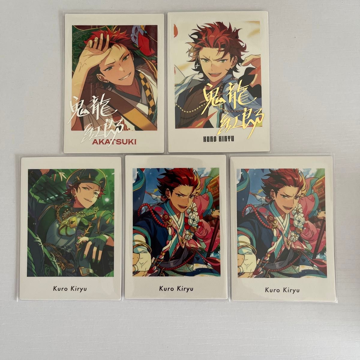 バラ売り10枚〜】あんスタ 鬼龍紅郎 ぱしゃっつ 宝石商 バラ売り10枚