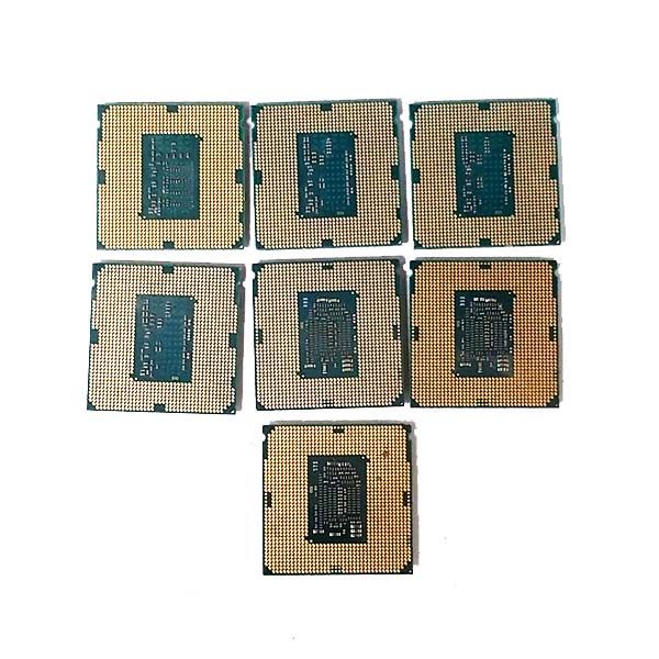 KN65-27【ジャンク】Intel CORE Xeon E3-1230V3 1230V5 1230V6 7枚