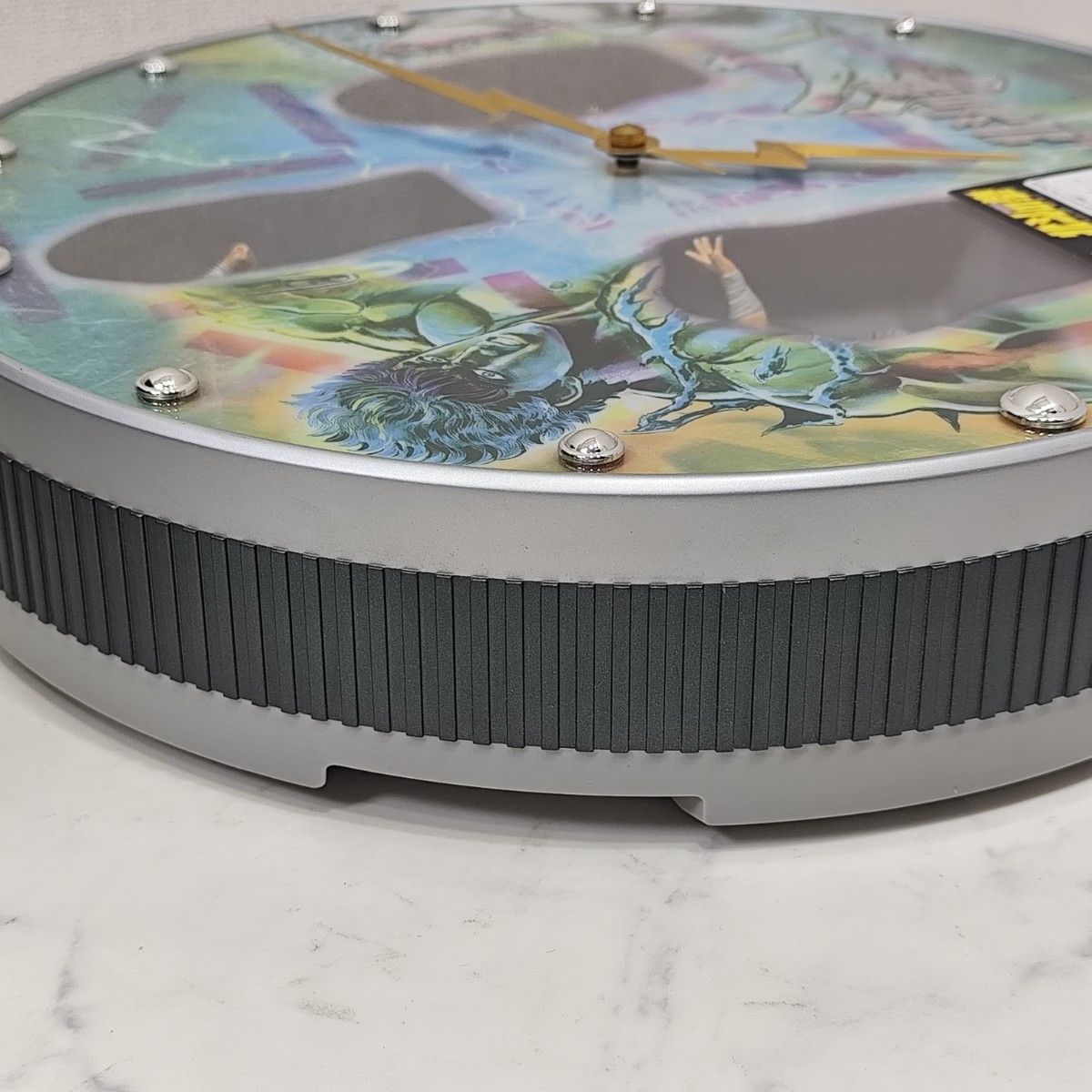 超激レア 北斗の拳 アートクロック 4MHA02RH 掛時計 動作確認済