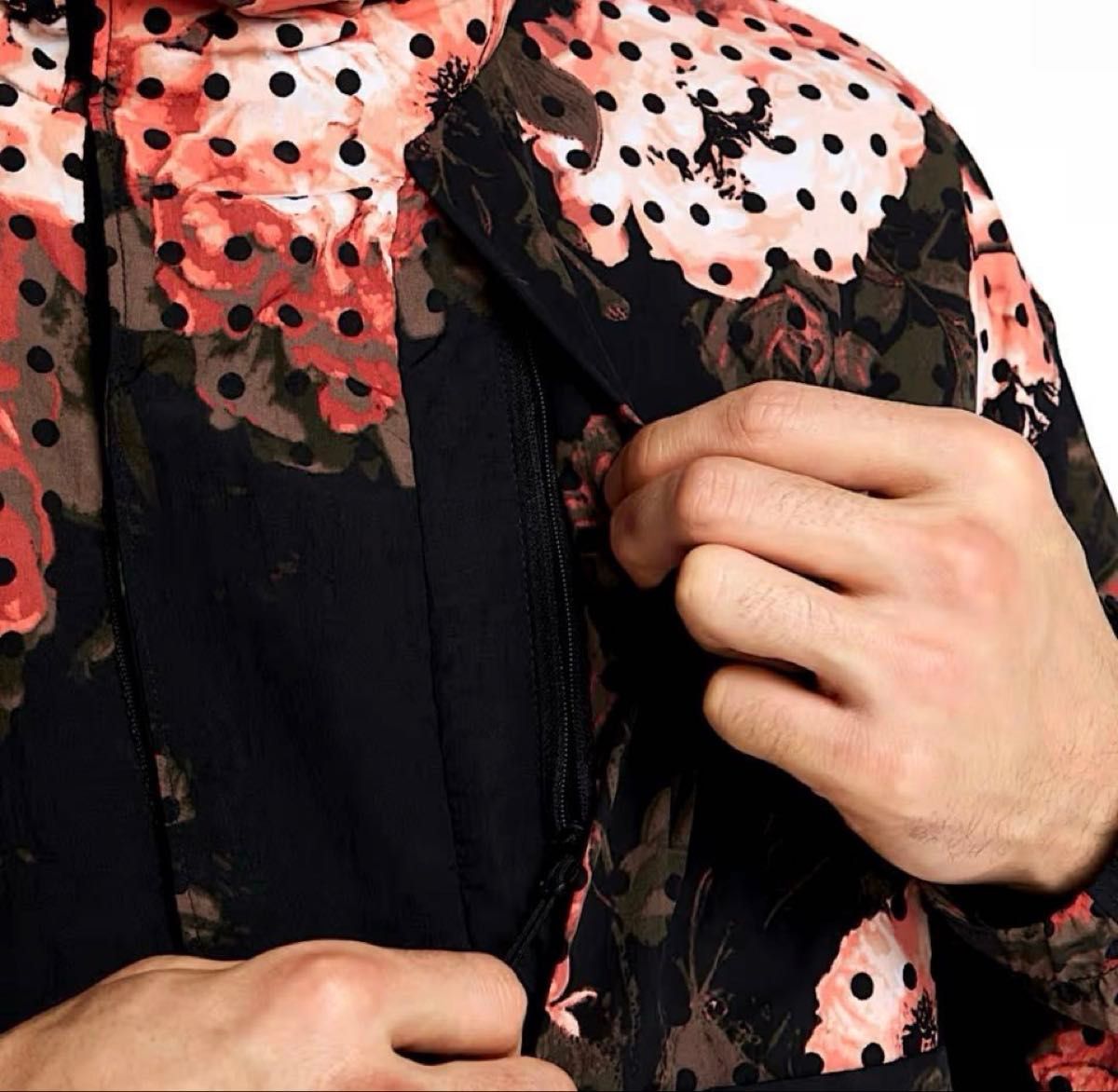 XL 新品タグ付 NIKE ナイキ テック メンズ ウーブン ジャケット 花柄