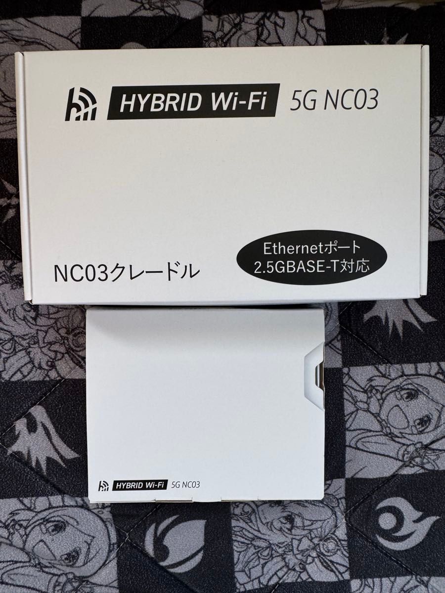 HYBRID Wi-Fi 5G NC03 一回のみ開通 クレードルセット｜Yahoo!フリマ