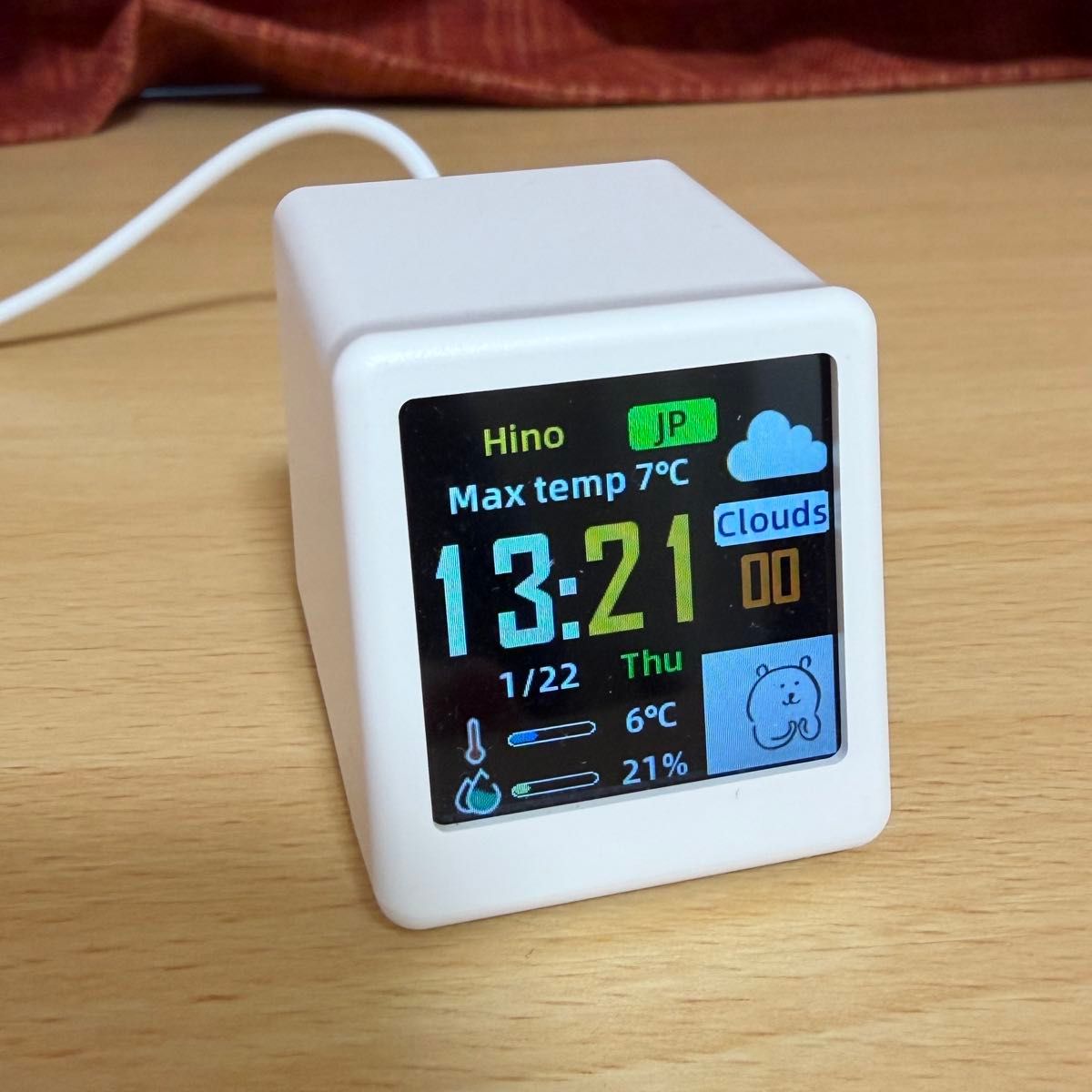 ミニデジタル時計 ミニサイズ 天気予報｜Yahoo!フリマ（旧PayPayフリマ）