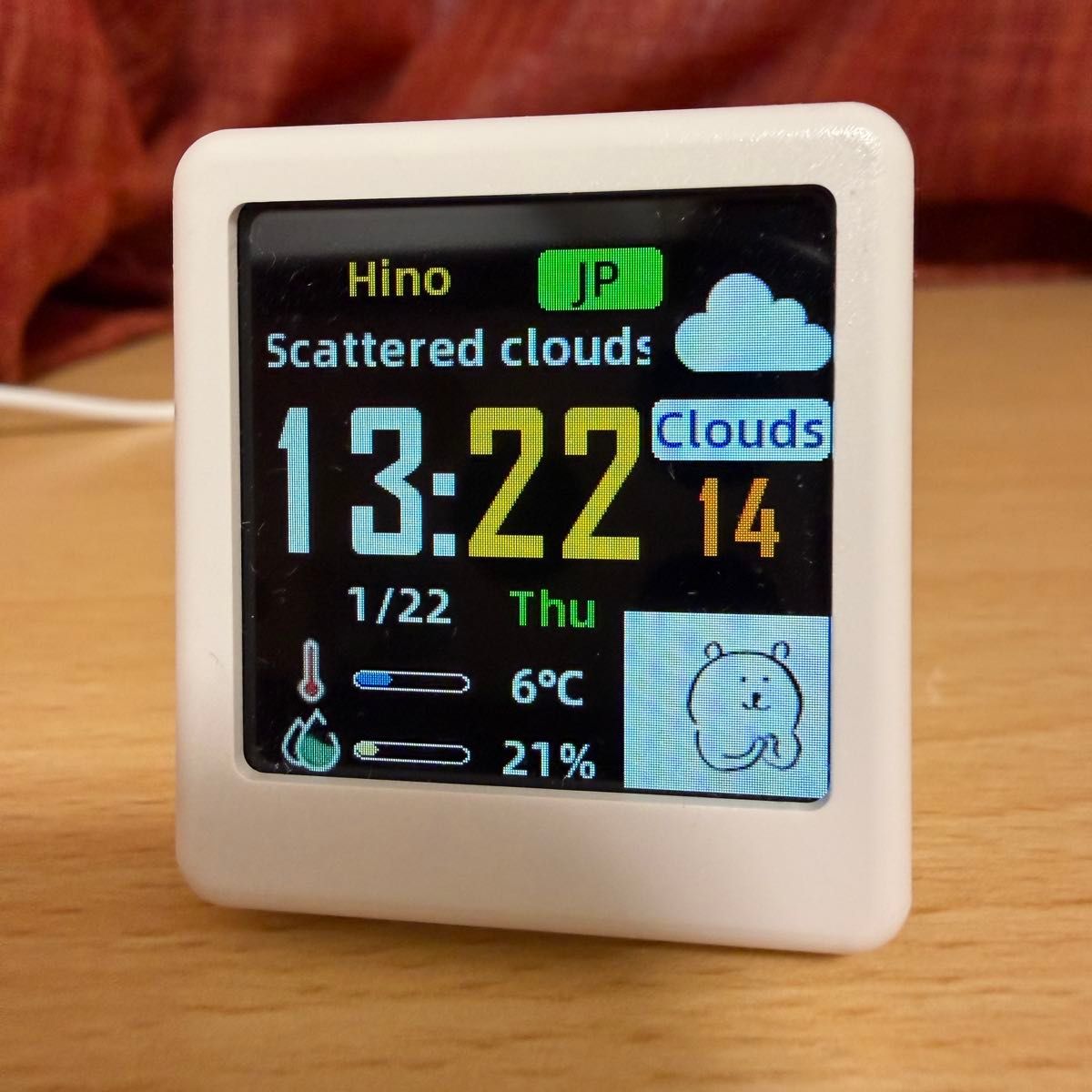 ミニデジタル時計 ミニサイズ 天気予報｜Yahoo!フリマ（旧PayPayフリマ）