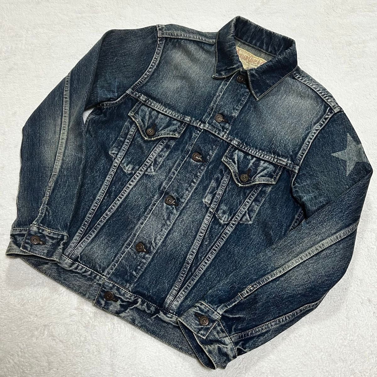 SUGAR CANE シュガーケーン Gジャン デニムジャケット 901 38L スター