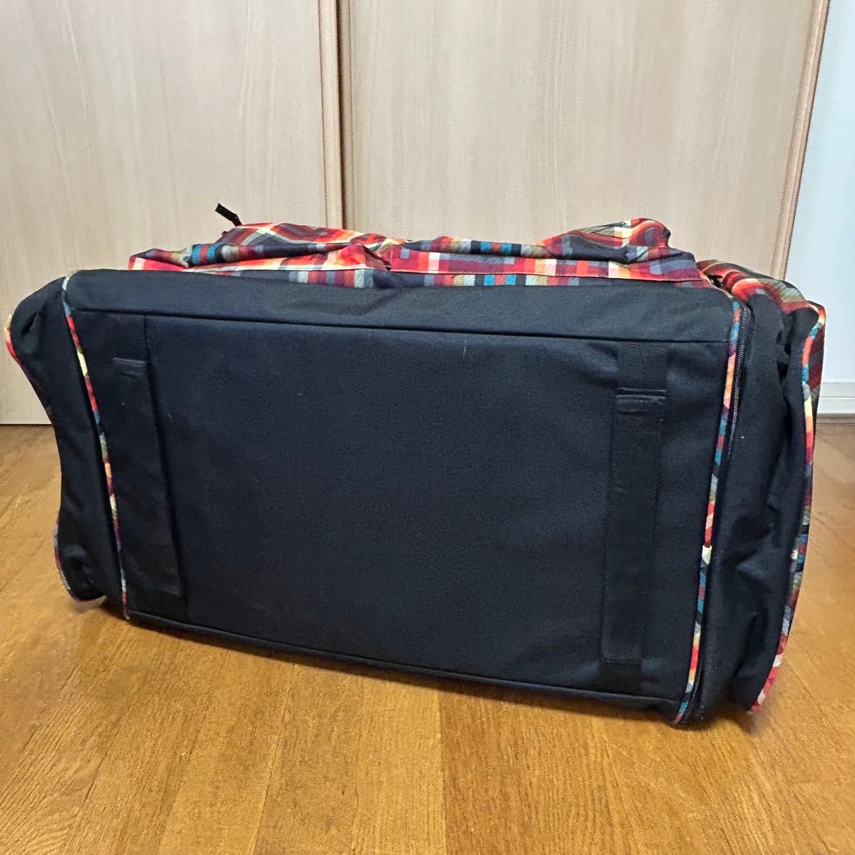 BURTON スノーボード スキー ボストンバッグ チェック柄 特大サイズ