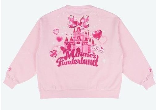 ミニーのファンダーランド トレーナー ディズニー パルパルーザ ピンク