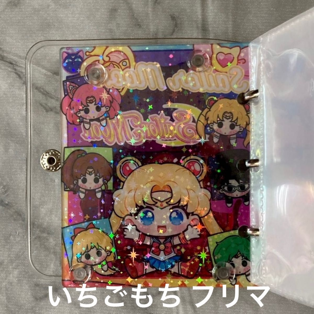 セーラームーン 新品 シャカシャカ ノート シール帳 チェキ カード