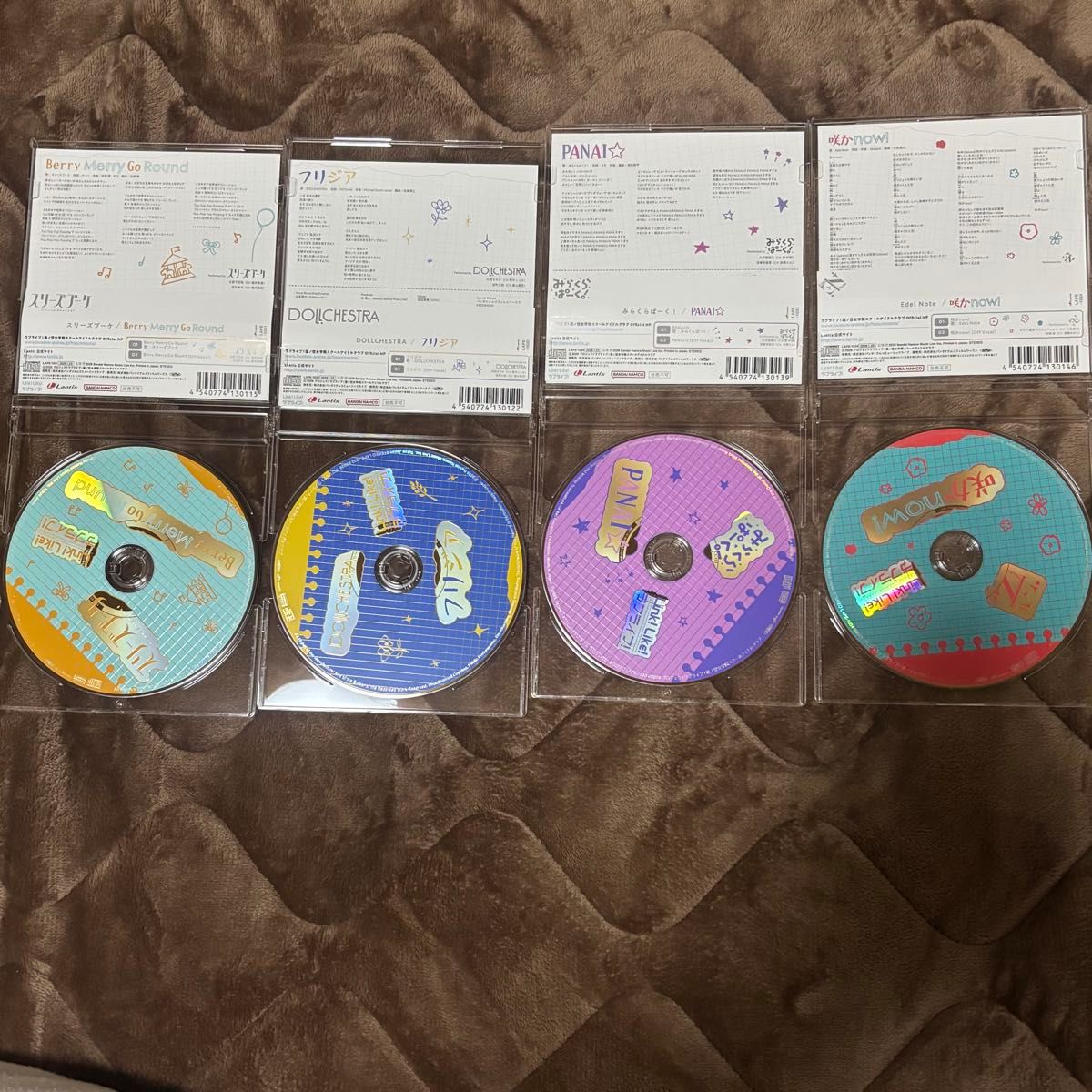 蓮ノ空 CD ゲーマーズ限定 ユニット別CD 4種セット 劇場版 ムビチケ欠