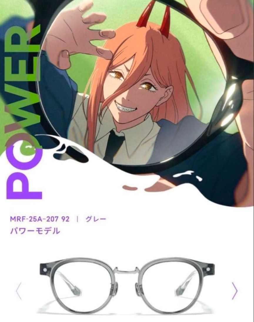 未使用】JINS x チェンソーマンコラボ パワーモデル 眼鏡｜Yahoo