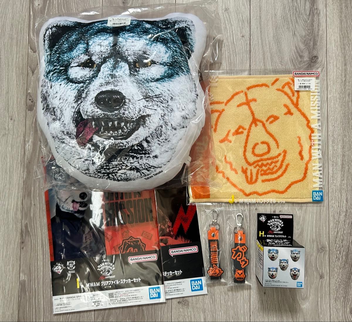 一番くじ MAN WITH A MISSION 15th ANNIVERSARY Tokyo Tanakaセット C