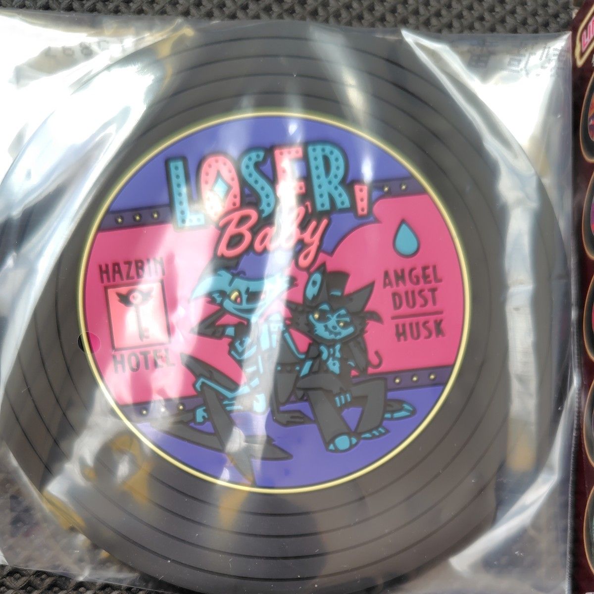 一番くじ ハズビンホテル G賞 レコード風ラバーコースター ルーザー