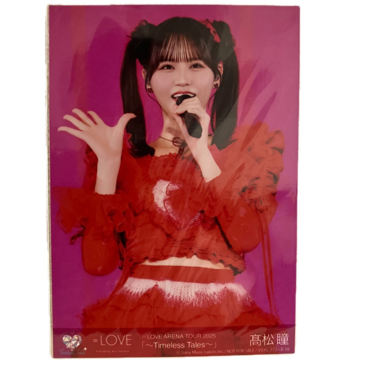 LOVE イコラブ 髙松瞳 円盤封入生写真 Timeless Tales TTツアー｜Yahoo