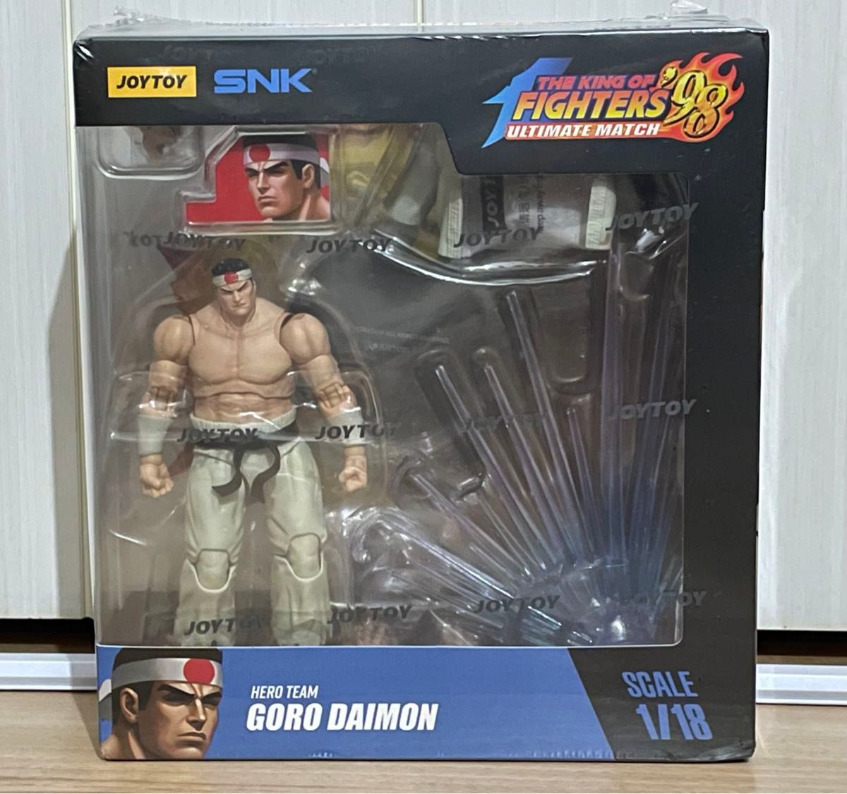 JOYTOY x SNK 草薙 京 大門 五郎 二階堂 紅丸 フィギュア KING of
