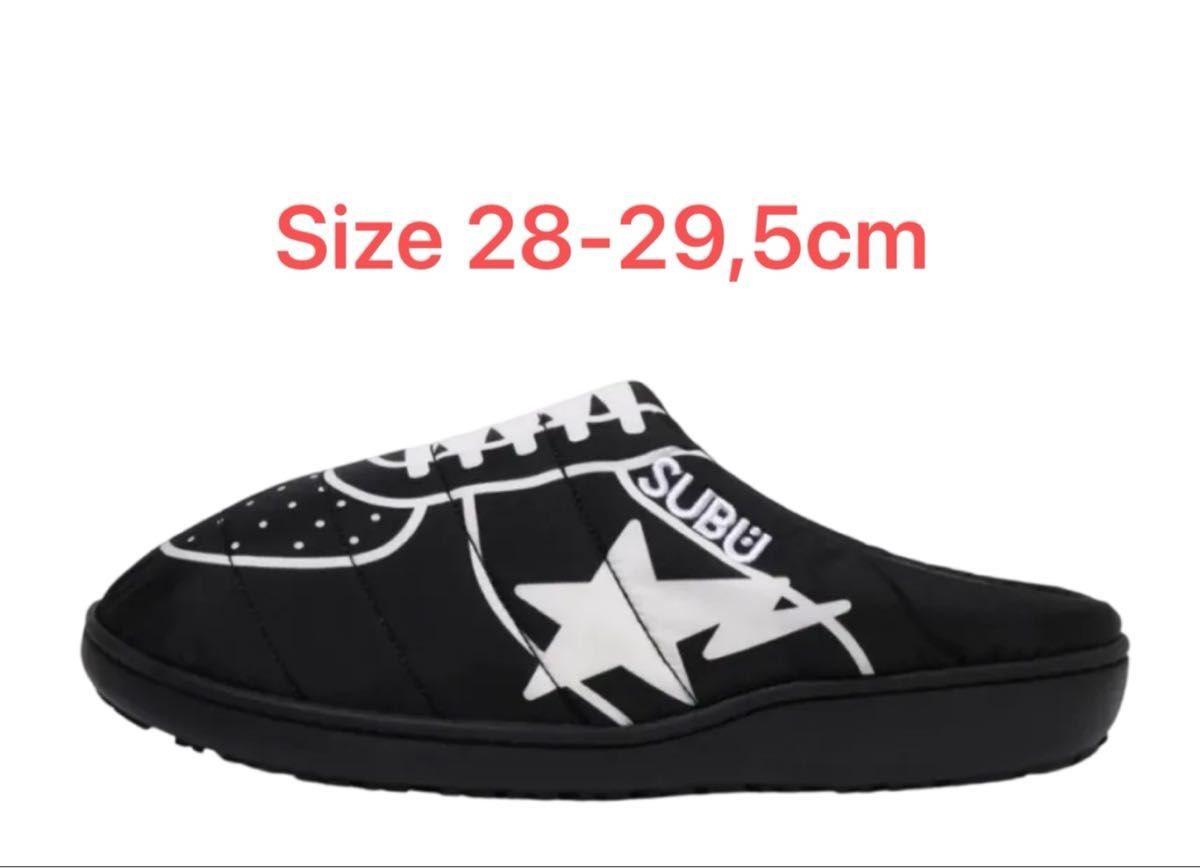 A BATHING APE x SUBU Puffer Sandals 