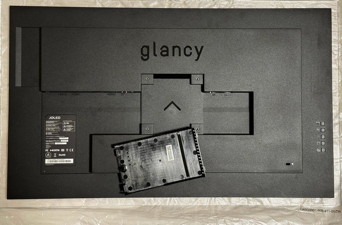 JOLED OLED 4k 27インチ ディスプレイ glancy + モニタースタンド EEX