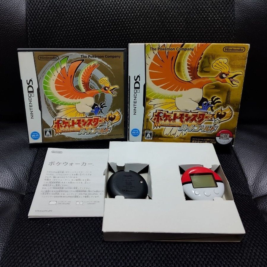 ポケットモンスター ハートゴールド Nintendo DS ポケウォーカー付き