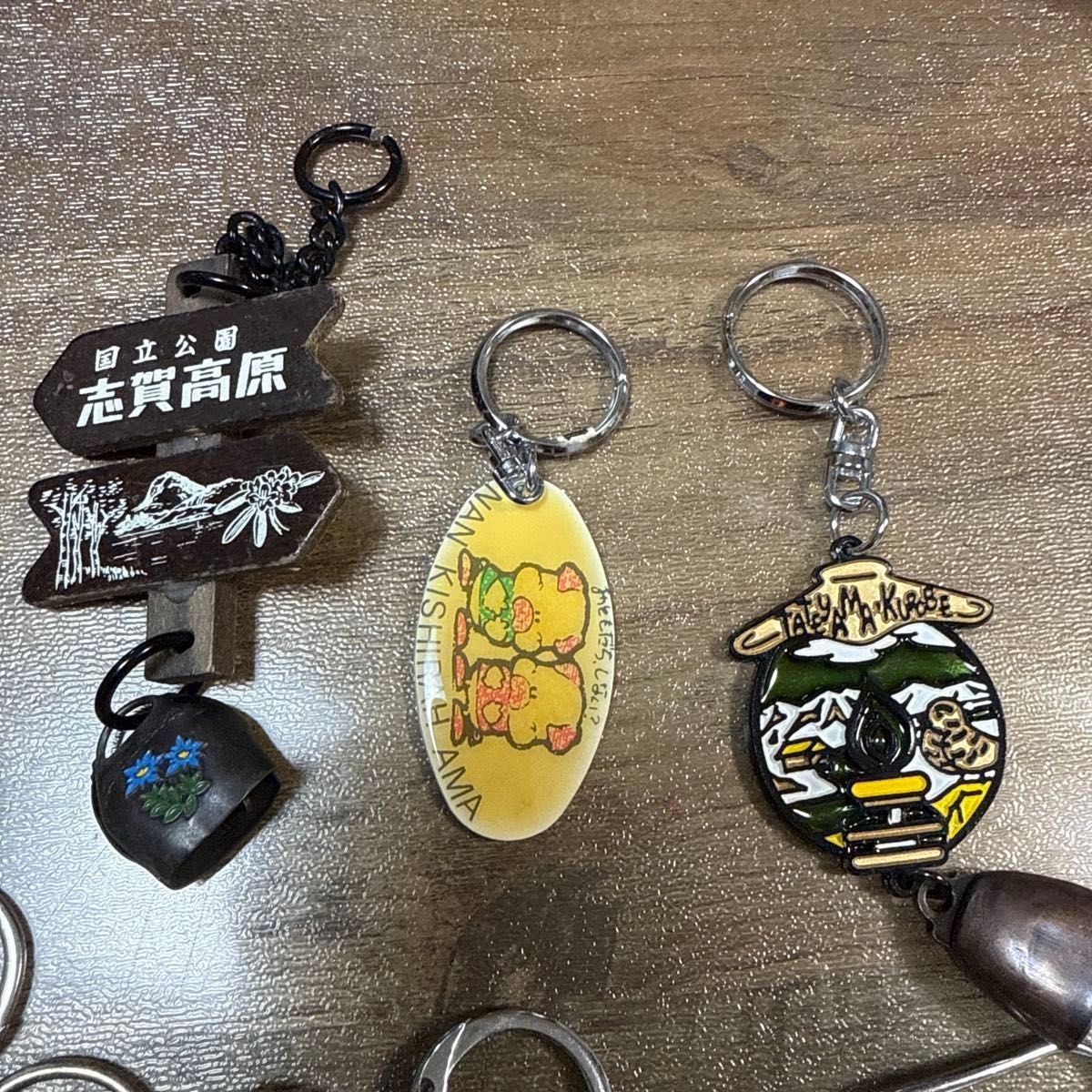 ご当地キーホルダー まとめ売り 12個セット 昭和レトロ 観光地 お土産