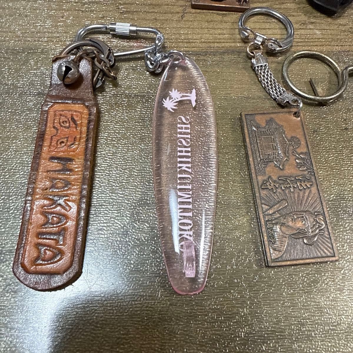 ご当地キーホルダー まとめ売り 12個セット 昭和レトロ 観光地 お土産