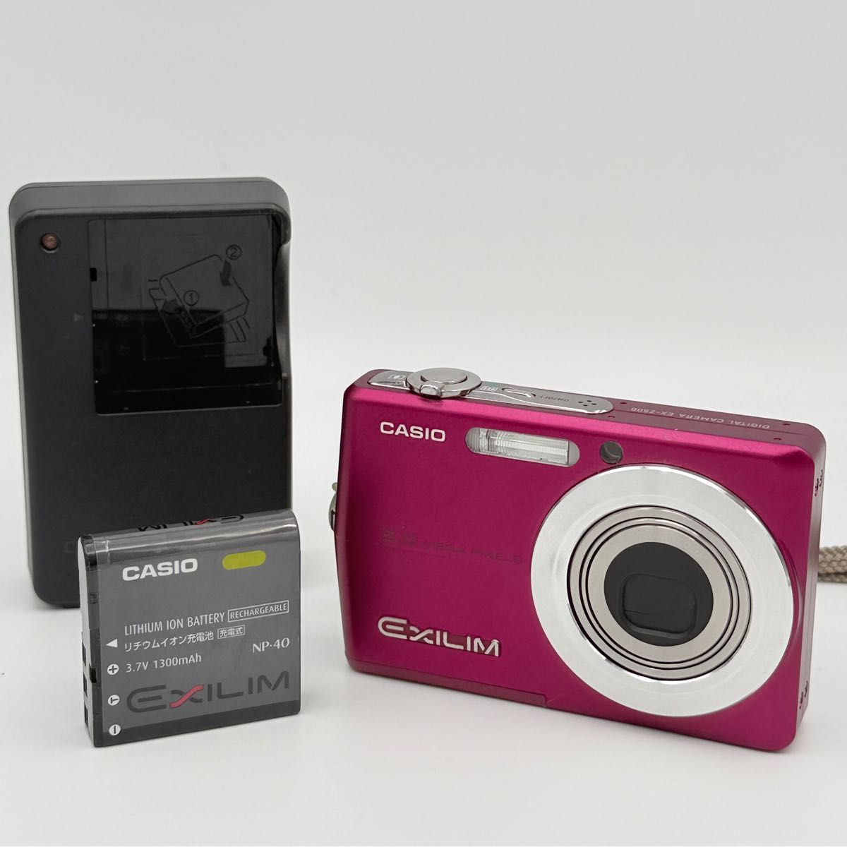 美品 CASIO EXILIM EX-Z500 ピンク カシオ エクシリム デジタルカメラ
