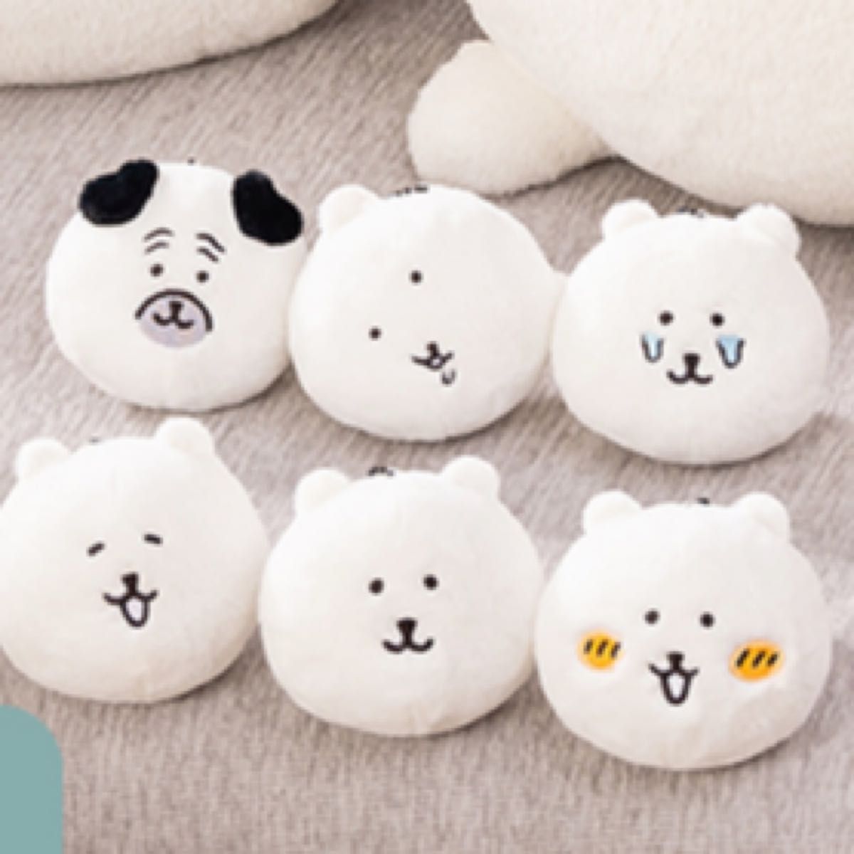 まとめ売り】ナガノマーケット ふわもち くまだらけぬいぐるみくじ