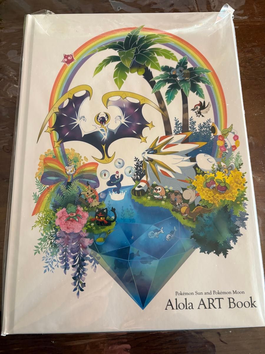 ポケモン サン ムーン アローラアートブック Alola ART Book期間限定
