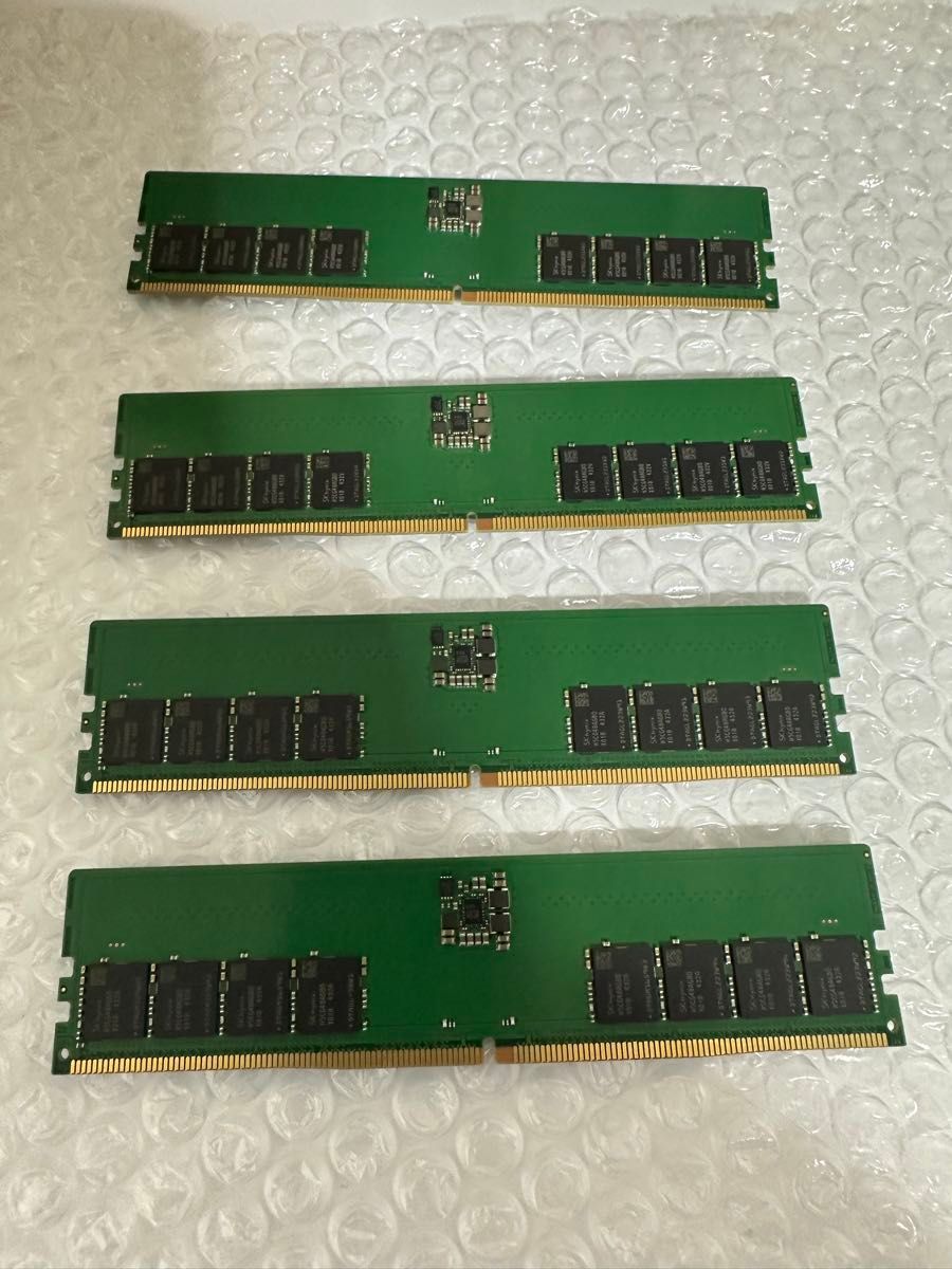 SKhynix製 DDR5-5600 デスク用メモリ 64GB(16GB×4)｜Yahoo!フリマ（旧