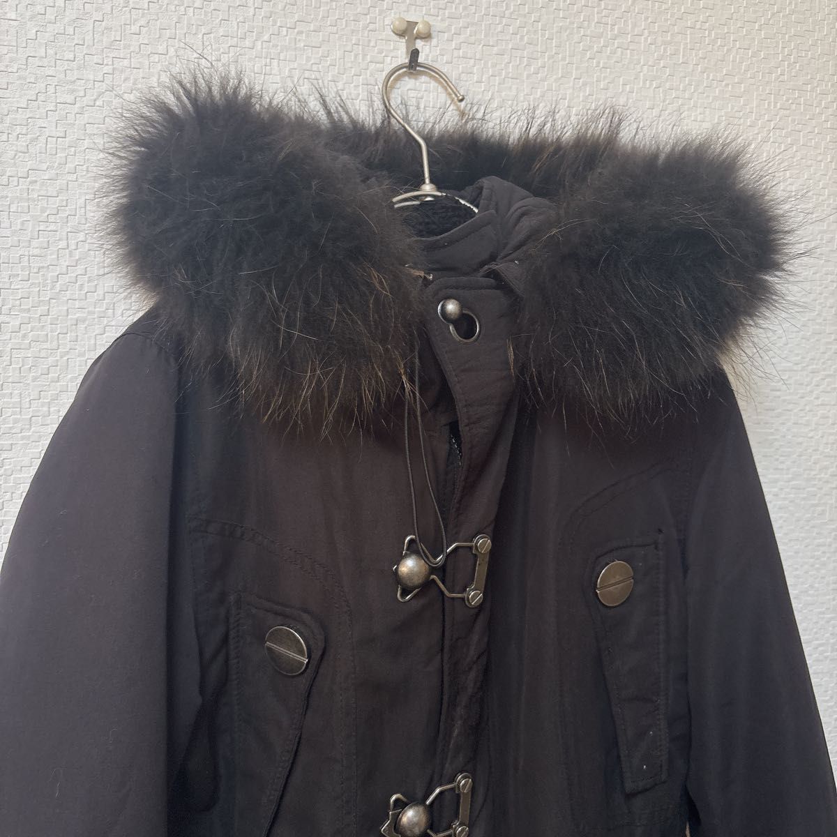 SLY スライ】難あり モッズコート N3B サイズ1 y2k平成ギャル 黒