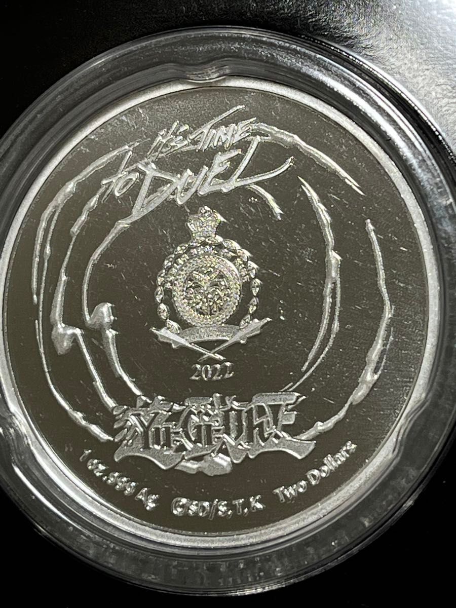 希少 2022 遊戯王 25周年記念 銀貨 1オンス 銀貨 コイン｜Yahoo!フリマ