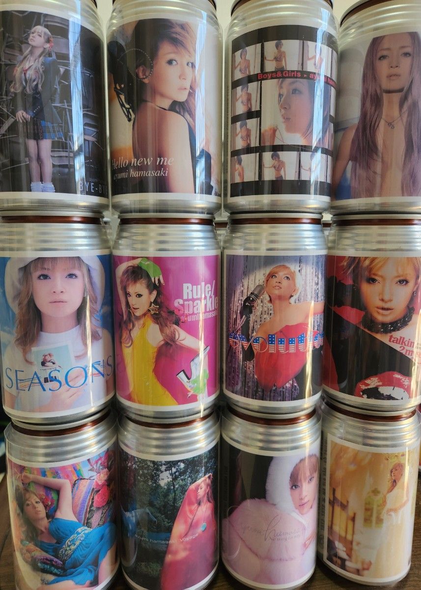 浜崎あゆみ オリジナルラベル缶 12種類セット 新品未開封品｜Yahoo