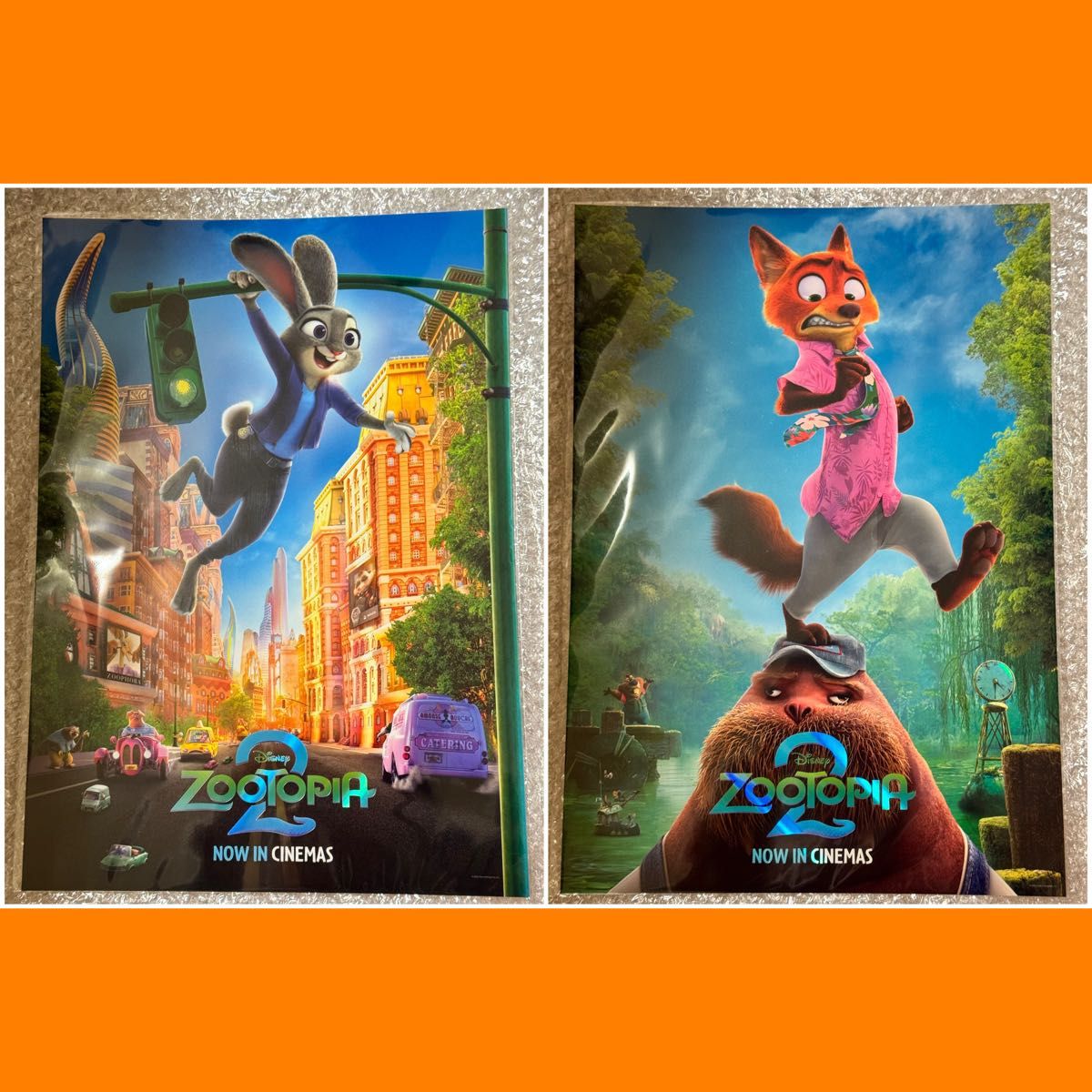 ズートピア 海外版ポスター 2枚セット ジュディ ニック｜Yahoo!フリマ