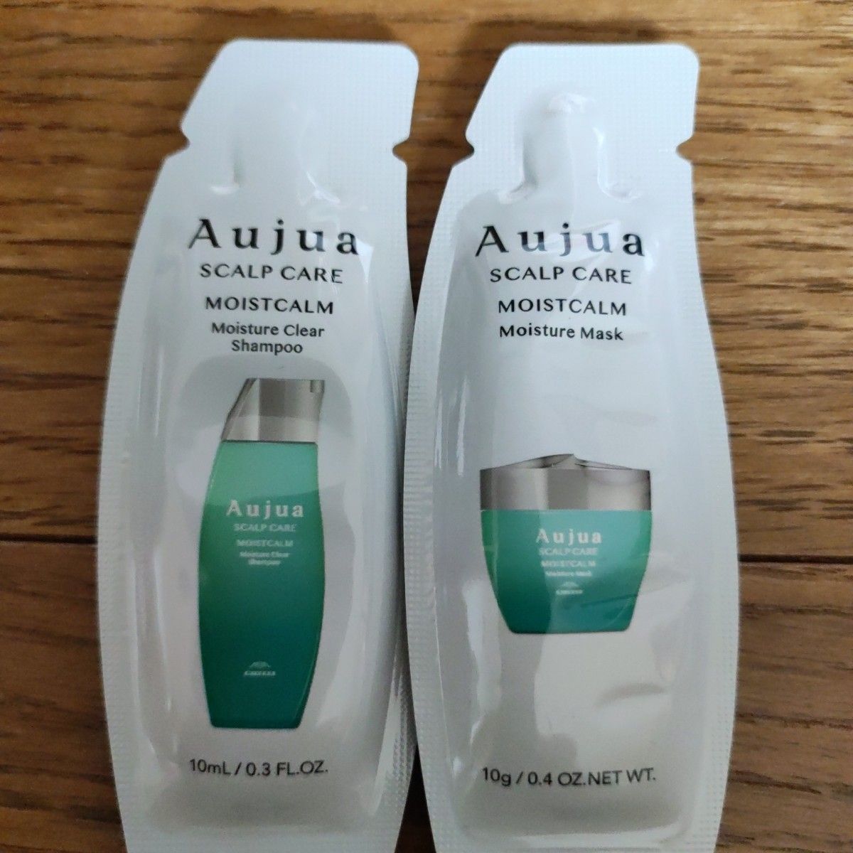 Aujua オージュア モイストカーム シャンプー マスク サンプルセット