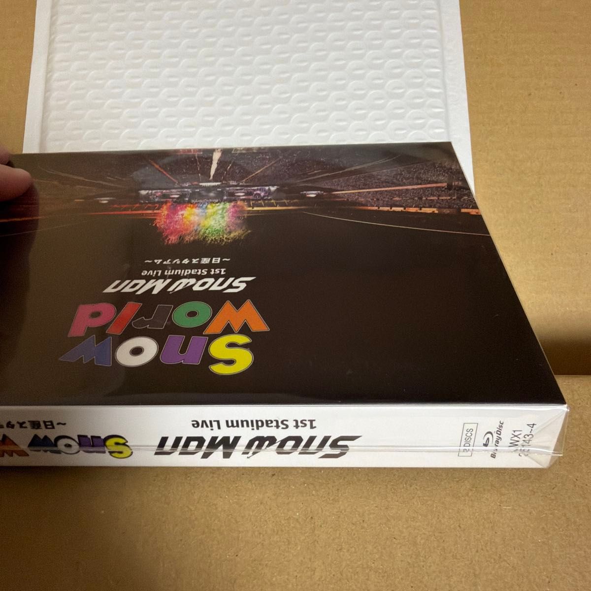 Blu-ray】 World 1st Stadium Live ミュージック Man 1st Stadium Live